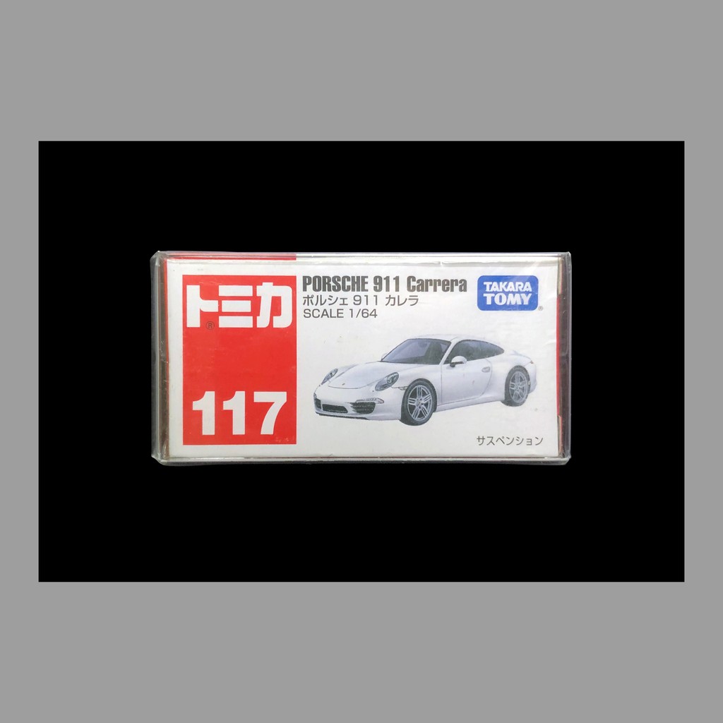Takara Tomy Tomica 多美小汽車 保時捷 PORSCHE 911 Carrera 1/64 no.117