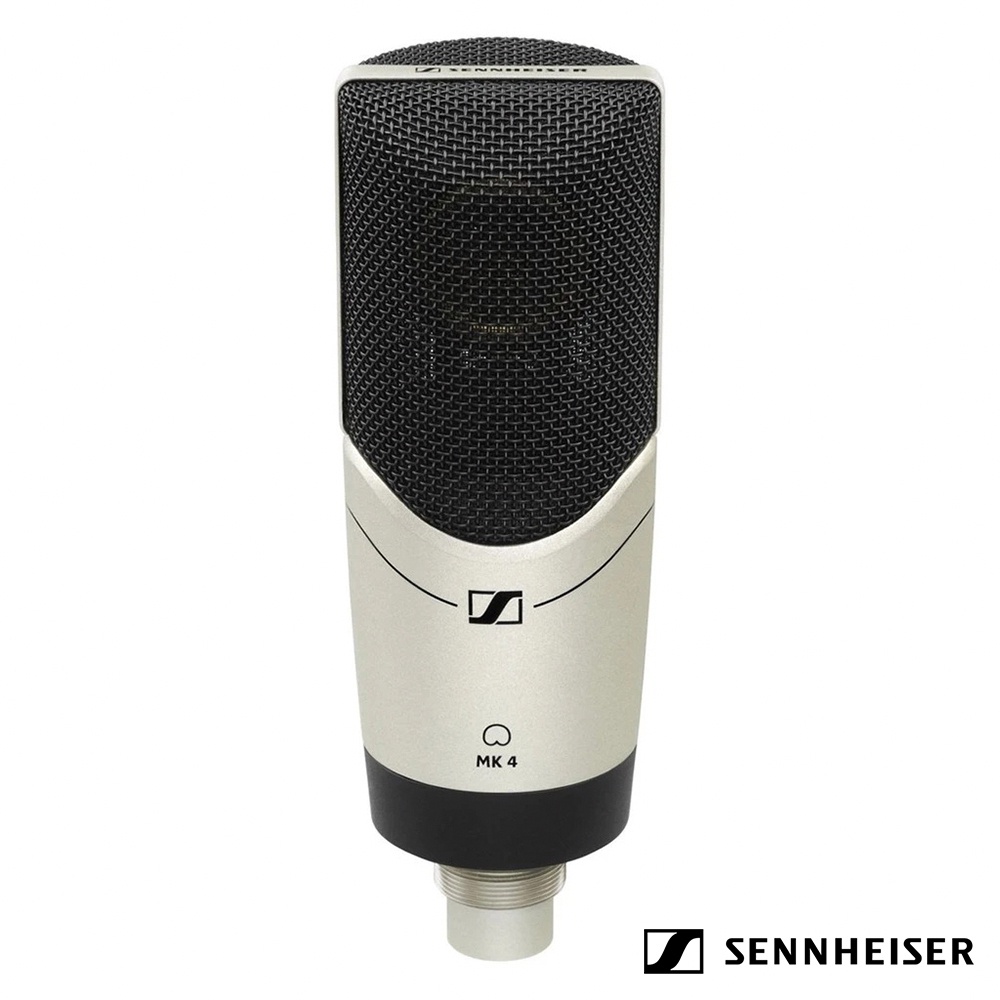 【Sennheiser】德國 聲海 MK4 大振膜電容式專業麥克風 (公司貨)