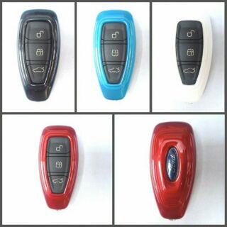 Focus mk3 mk3.5 kuga eco sport mondeo 鋼琴烤漆鑰匙殼 i key