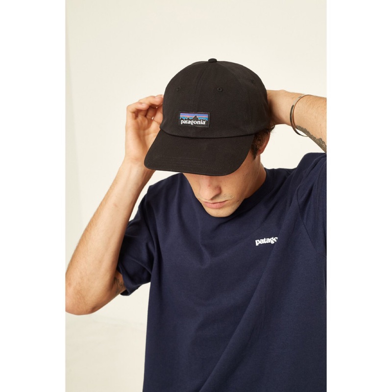 patagonia trad cap black