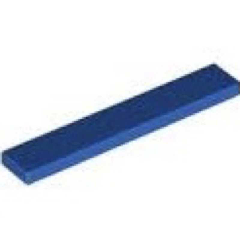 《安納金小站》 樂高 LEGO 1x6 藍色 全新 平滑 平板 薄板 Tile 6636