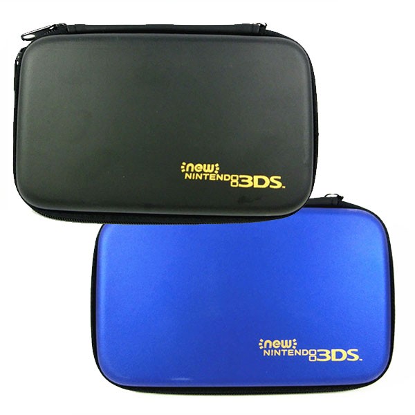 3DS75 升級金色LOGO款 《NEW 3DS》主機 專用 收納包 保護包 外出包 硬殼包