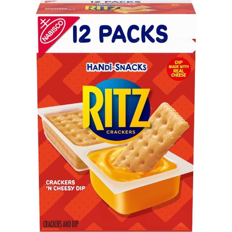 Ritz起司沾醬餅乾12入