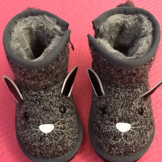 兔子刷毛雪靴