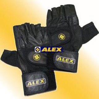 [爾東體育] ALEX A-18 皮革手套 舉重手套 健身手套 運動手套 重訓手套 台灣製 長槓 短槓 啞鈴 伏地挺身