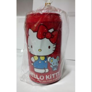 Hello Kitty 凱蒂貓 蝴蝶結 存錢筒 圓形 存錢 娃娃機商品 大可樂罐存錢筒