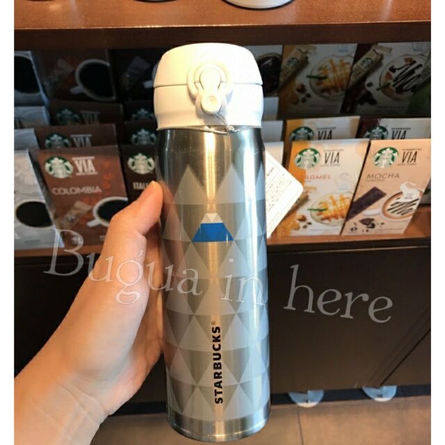 日本星巴克 Starbucks 山梨限定  膳魔師 富士山保溫瓶