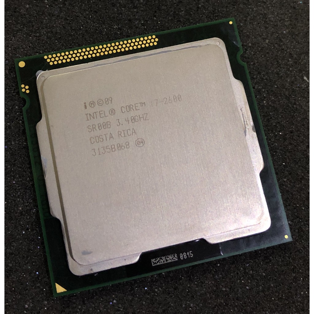二手良品 INTEL i7 2600 CPU 處理器 LGA 1155 二代