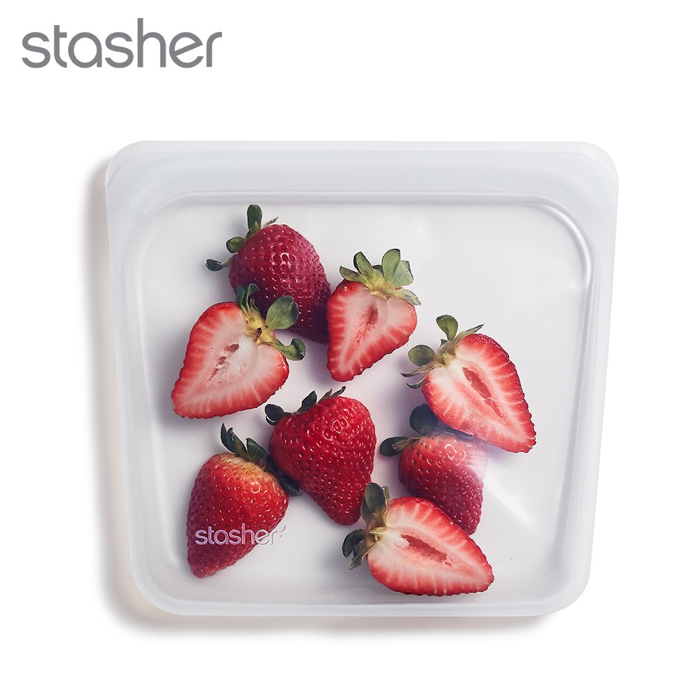 美國 Stasher 環保矽膠密封食物袋 矽膠袋 密封袋 可直接加熱