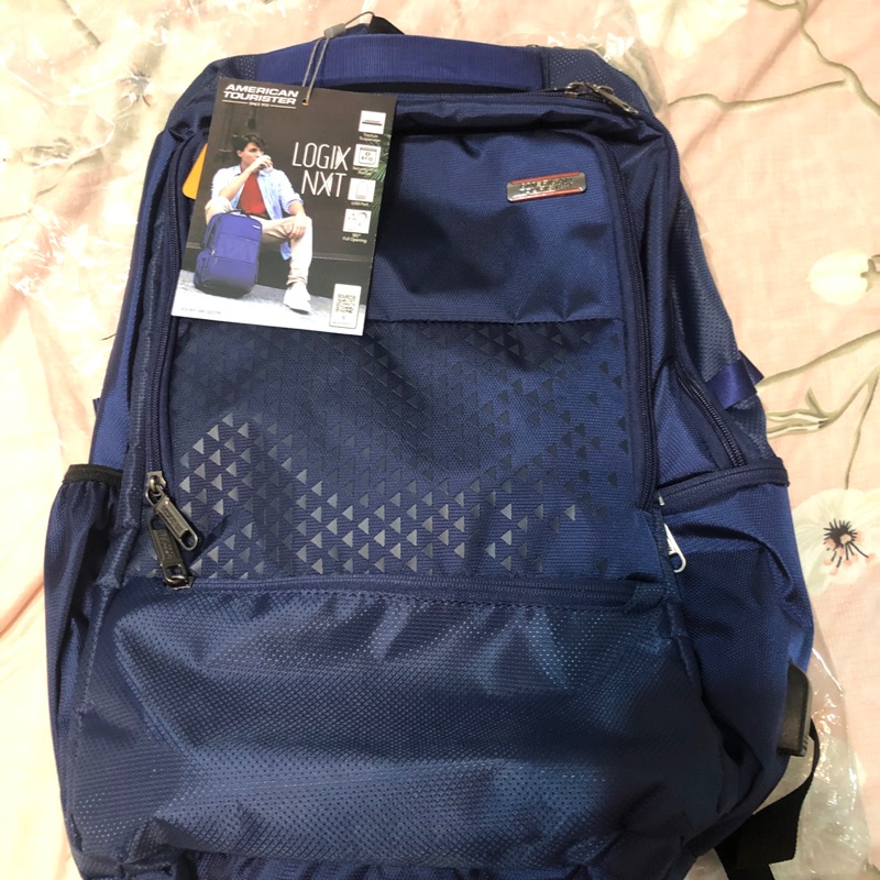 【全新】台北捷運 &amp;美國旅行者 AMERICAN TOURISTER筆電後背包