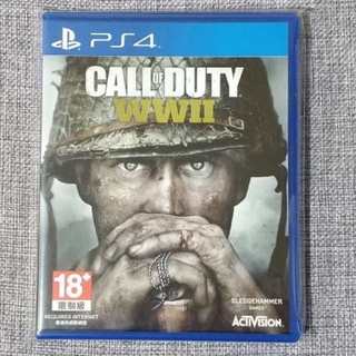 【沛沛電道⚡】PS4 決勝時刻 二戰 Call of Duty: WWII 中文版/日文版 遊戲片 光碟
