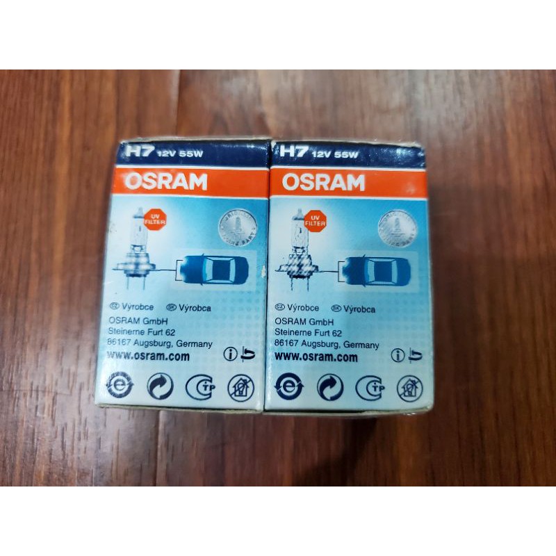 Osram PX26D 64210 H7 12V55w 鹵素 燈泡