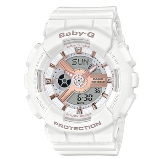 CASIO BABY-G/潮流尖端雙顯運動腕錶/BA-110RG-7ADR