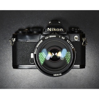 【經典古物】客製化 經典相機 黑銀 Nikon FM 手動膠片機 底片相機 定焦鏡 FE FA FM2