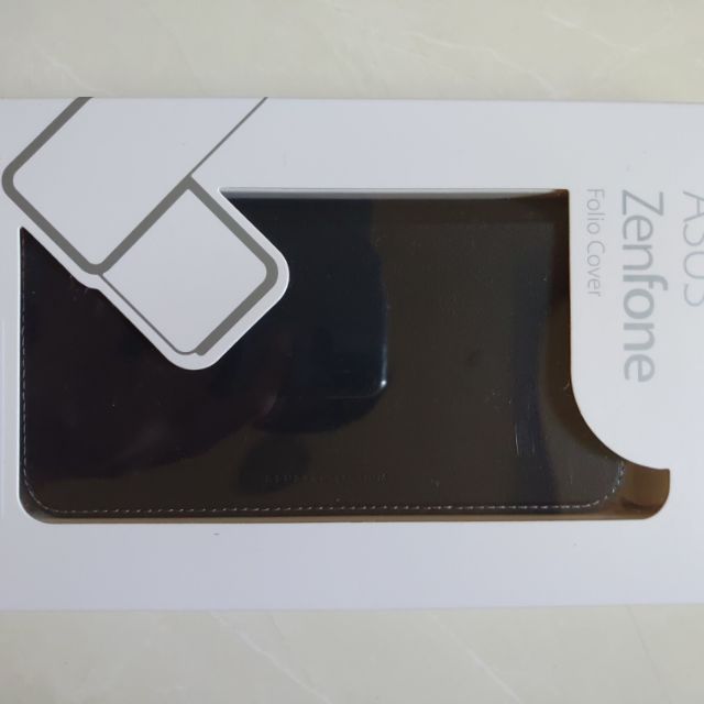 『九成九新 僅試套』原廠zenfone5/5z 側掀皮套+ASUS行動電源