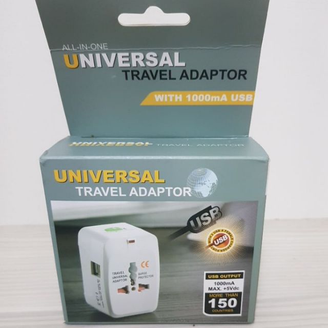 【Urban Shop】萬國 轉接頭 雙USB充電 旅充 旅行 萬用 轉接頭 插頭 插座