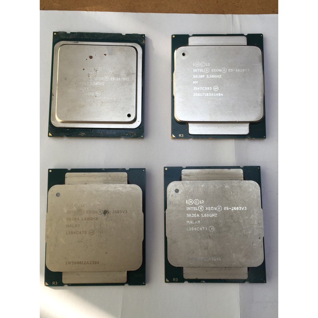 Intel Xeon E5 1620 V3 正式版 處理器 30 70 80 V2 V3
