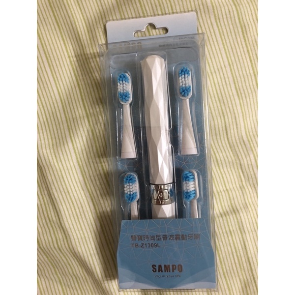 SAMPO聲寶 時尚型音波震動牙刷(TB-Z1309L) 電動牙刷