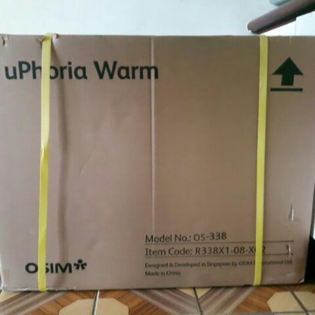 (全新) OSIM uPhoria Warm 暖足樂 OS338（灰色）