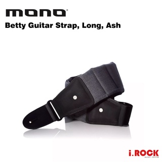 MONO M80 Betty系列 減壓 灰色 長版 背帶 吉他背帶【i.ROCK 愛樂客樂器】
