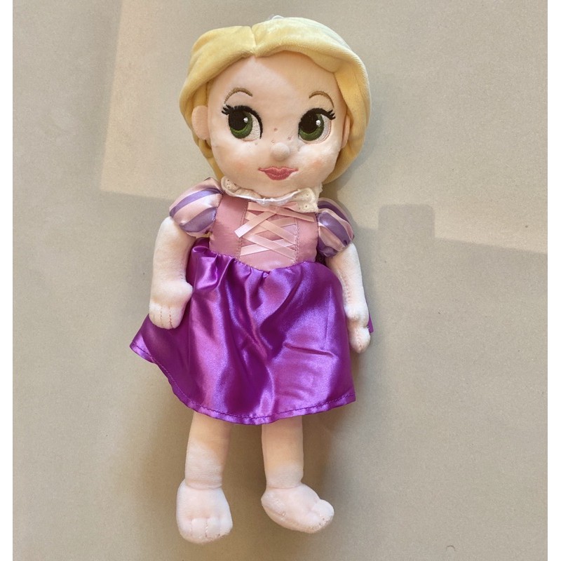 Disney 美國 迪士尼 Q版公主娃娃  樂佩 Rapunzel 長髮公主 耶誕禮物