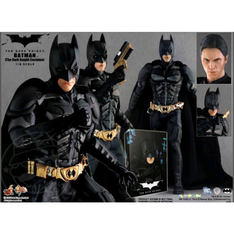 野獸國Hot Toys MMS71 黑暗騎士 蝙蝠俠 布魯斯韋恩 非 MMS236 MMS595 DX12 DX19