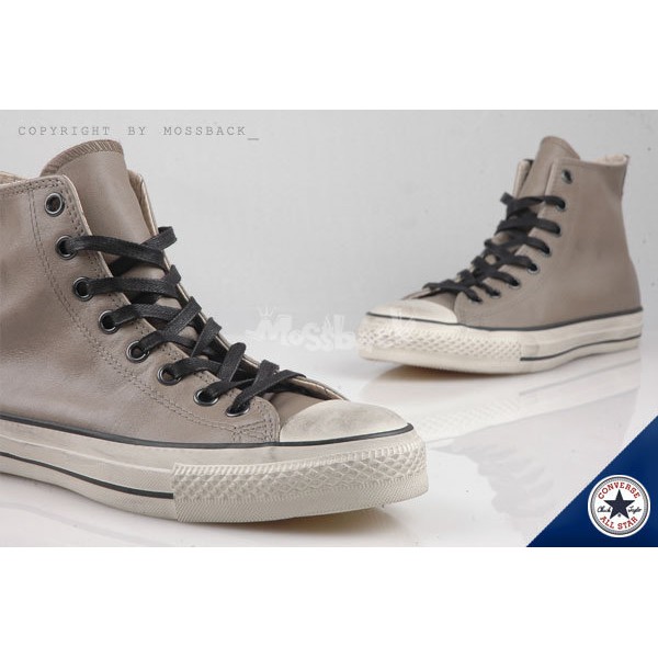 Converse X john varvatos 仿舊復古真皮帆布鞋 us9