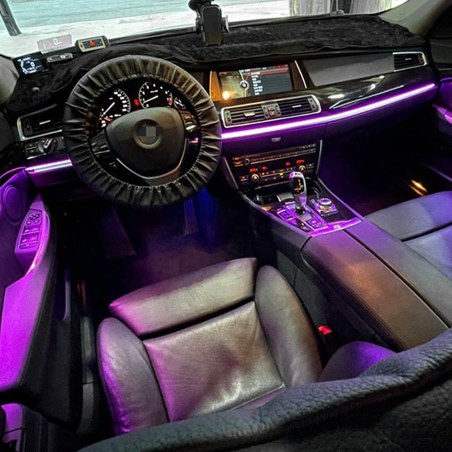 BMW 5gt f07 專車專用多彩氣氛燈 呼吸燈 可原車控制 (禾笙影音館)