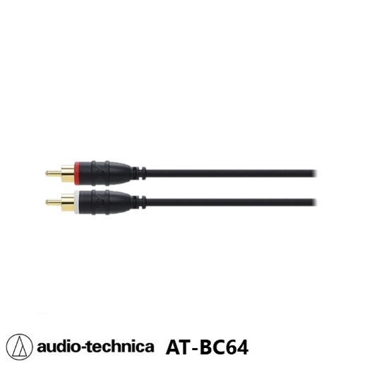 永悅音響 audio-technica AT-BC64 立體聲訊號線(5.0M)全新公司貨歡迎+聊聊詢問(免運)