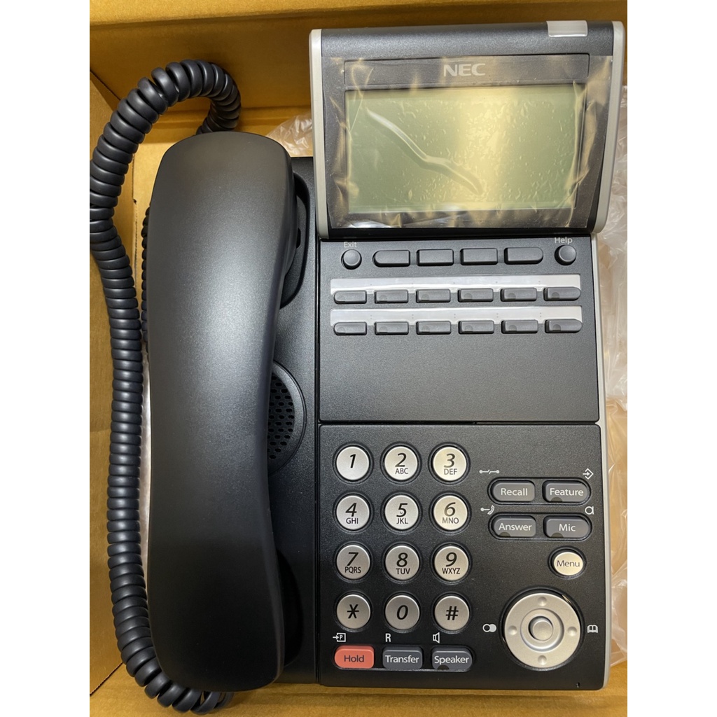 [二手]NEC DT300 DTL-12D-1P(BK) TEL專用電話機