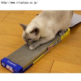 IRIS 立式 兩用瓦楞紙貓抓板 輕便型瓦楞貓抓柱 貓扒架 舒壓板 NTH-1P（1入裝）每件180元