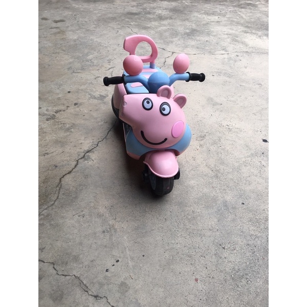 佩佩豬 兒童電動摩托車 二手