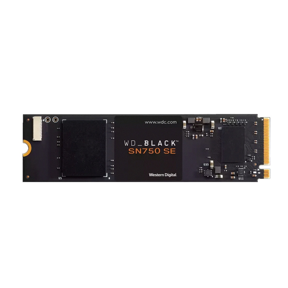 WD 黑標 SN750 SE 500GB M.2 2280 Gen4 PCIe SSD