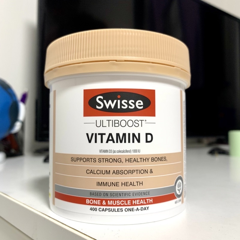 現貨🌤澳洲代購Swisse Ultiboost Vitamin D維他命D 400粒