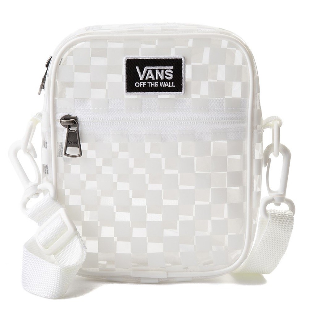 VANS 男女STREET READY CROSSBODY 小包 棋盤格 透明【A-KAY0】【VN0A4DRSC13】