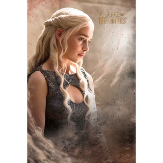 【冰與火之歌：權力遊戲】龍后 Game of Thrones (Daenerys) - 進口海報 居家裝飾 客廳裝飾