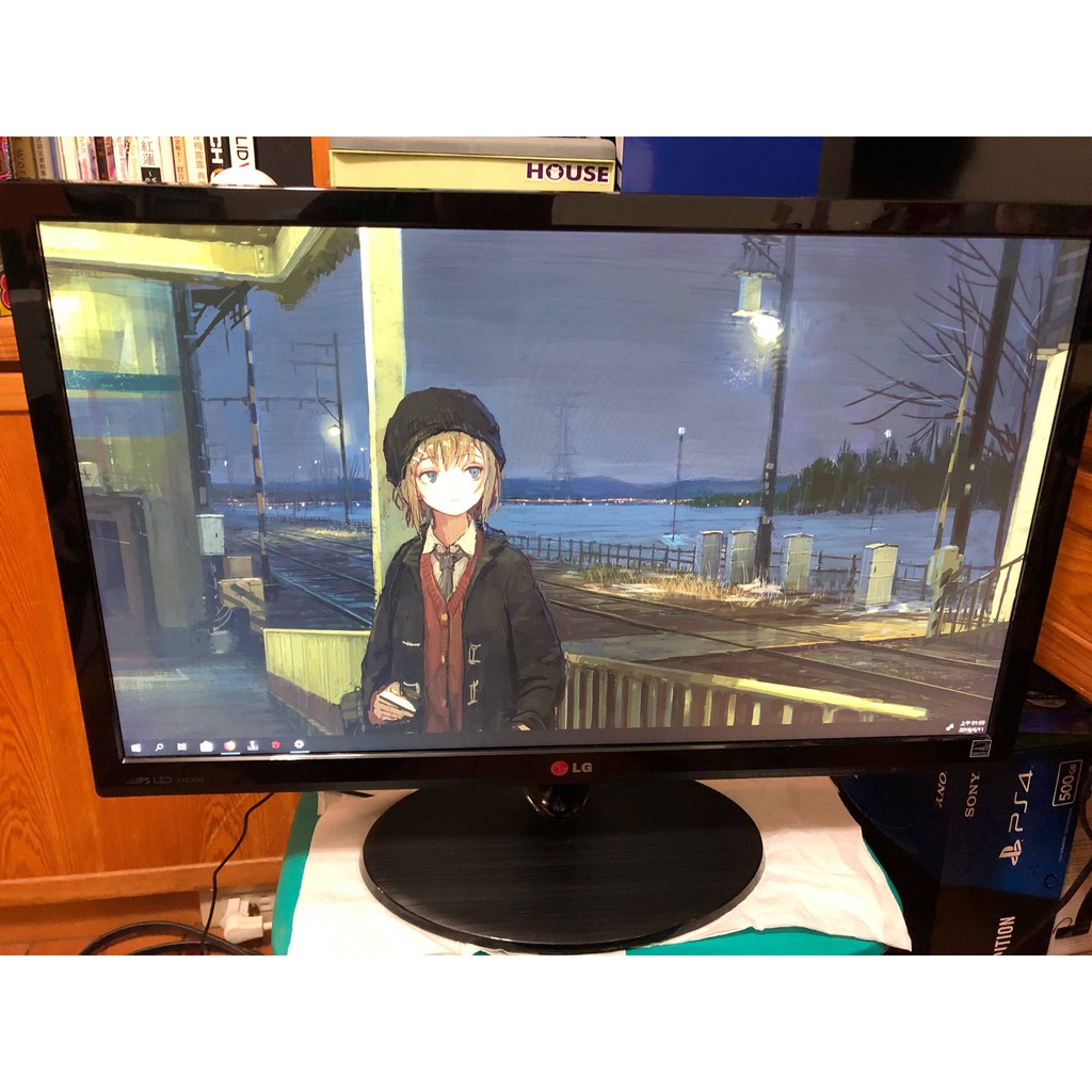 二手lg 樂金24吋lcd 24ea53vq P Ah Ips 液晶螢幕 蝦皮購物
