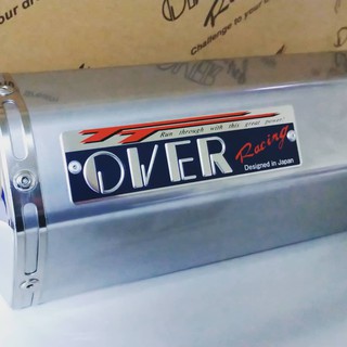 Over Racing TTF 排氣管 X-MAX 專用 (全段、白鐵、非鈦)