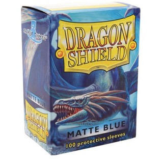 [NA諾亞方舟] Dragon Shield 100入 磨砂 Matte Blue 藍色 卡套