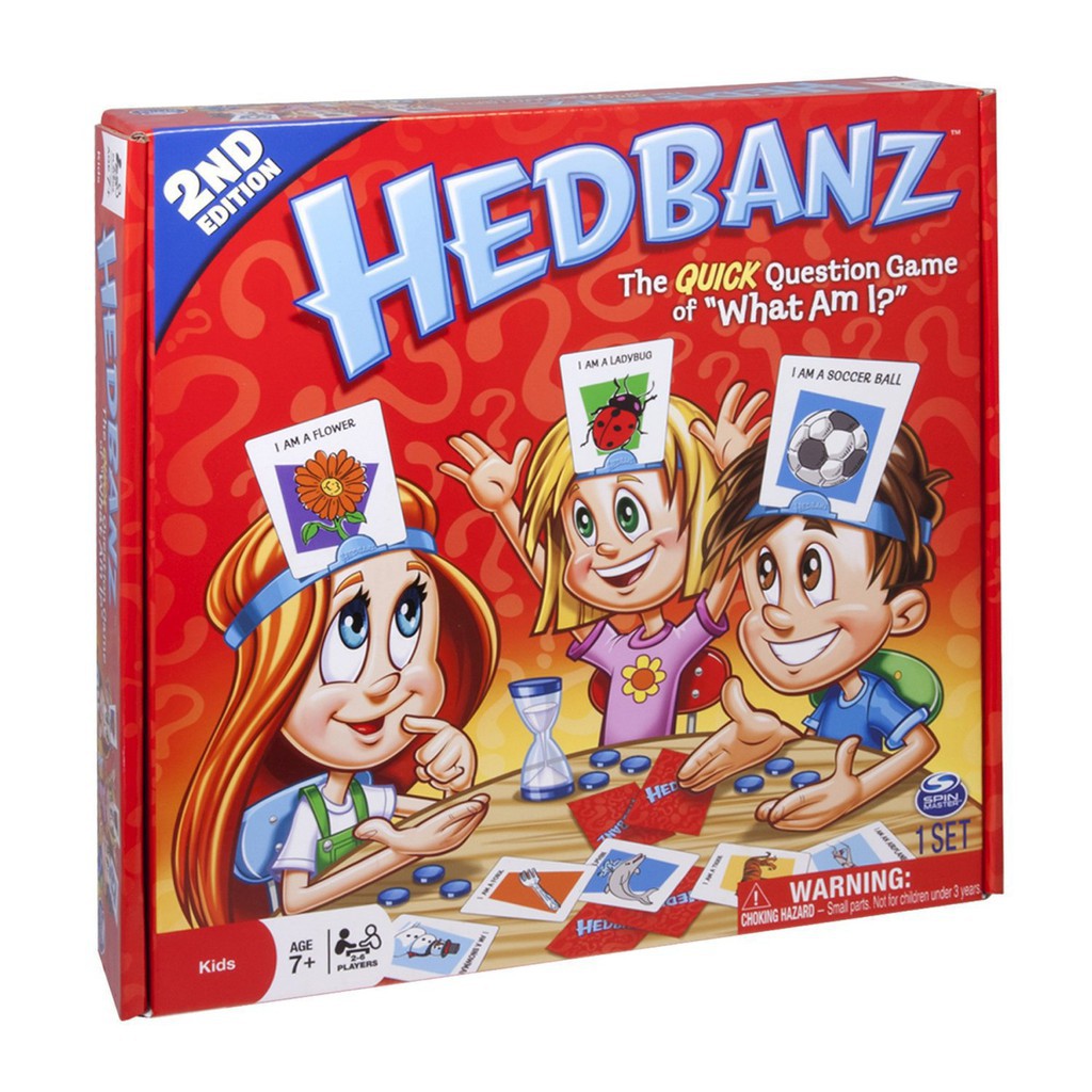 英文桌遊卡牌猜猜我是誰遊戲猜牌遊戲HEDBANZ