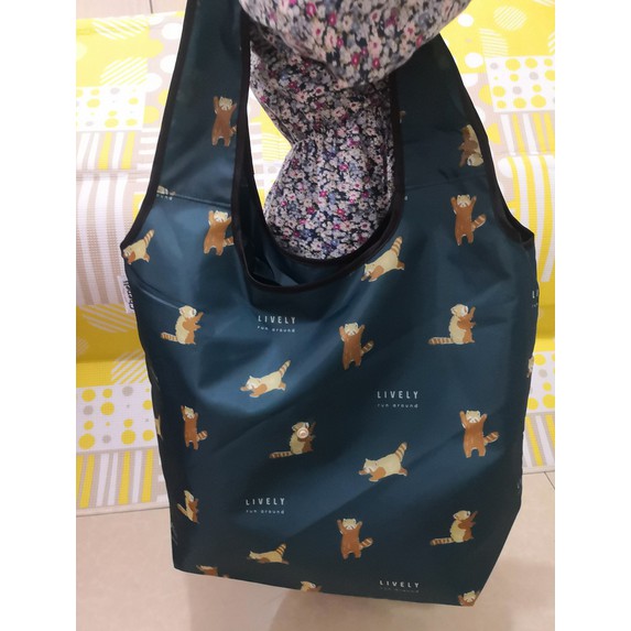 ♥現貨♥日本 動物袋 雜貨品牌 拉鍊包 折疊包 托特包 尼龍袋 購物袋 手提袋 單肩包 環保袋