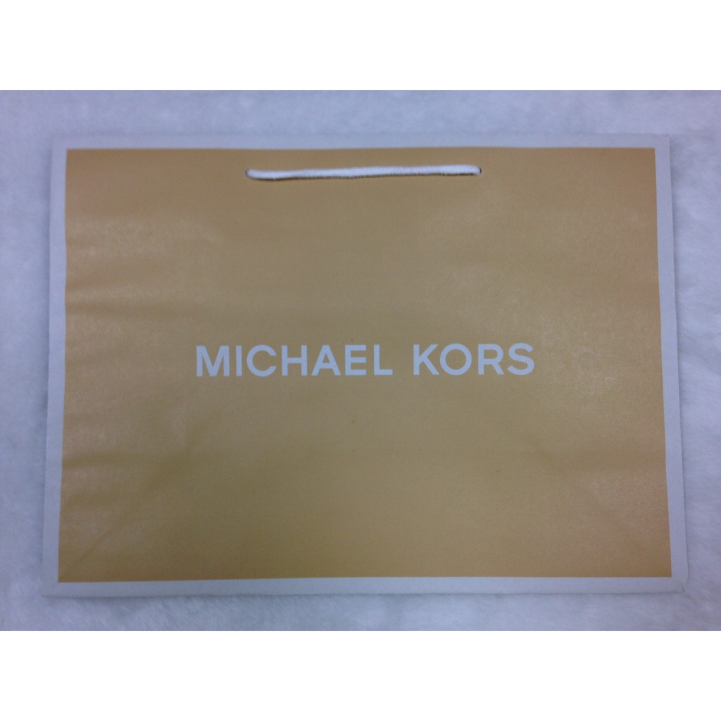 (TD小舖) MK Michael Kors 名牌提袋 名牌紙袋 名品提袋 名品紙袋 正品 真品 W38*H28*D16