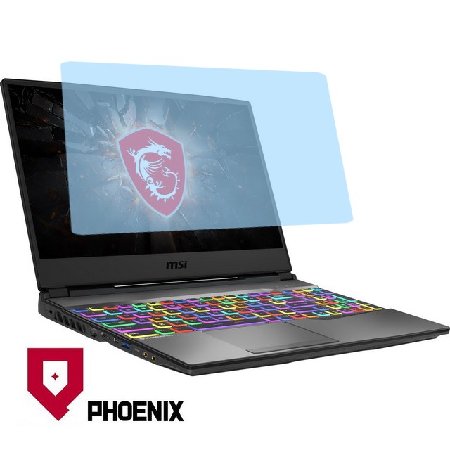 『PHOENIX』MSI GP65 10SFK 10SEK 專用 高流速 濾藍光 系列 螢幕保護貼 + 鍵盤保護膜