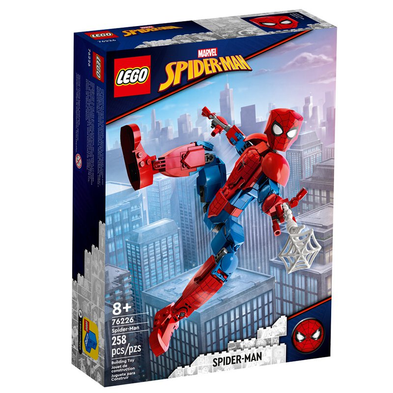 [大王機器人] 樂高 LEGO 76226 蜘蛛人 Figure 樂高® 超級英雄系列 零件數：258