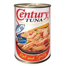 【Eileen小舖】菲律賓 Century Tuna Hot &amp; Spicy 鮪魚罐 155g 即食料理 罐頭