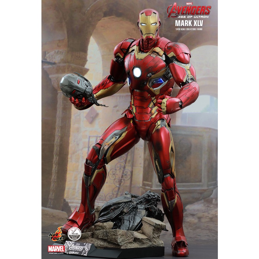 【品味玩家】Hot Toys QS006 – 復仇者聯盟2：奧創紀元馬克45 1/4 比例 Mark 45 特別版