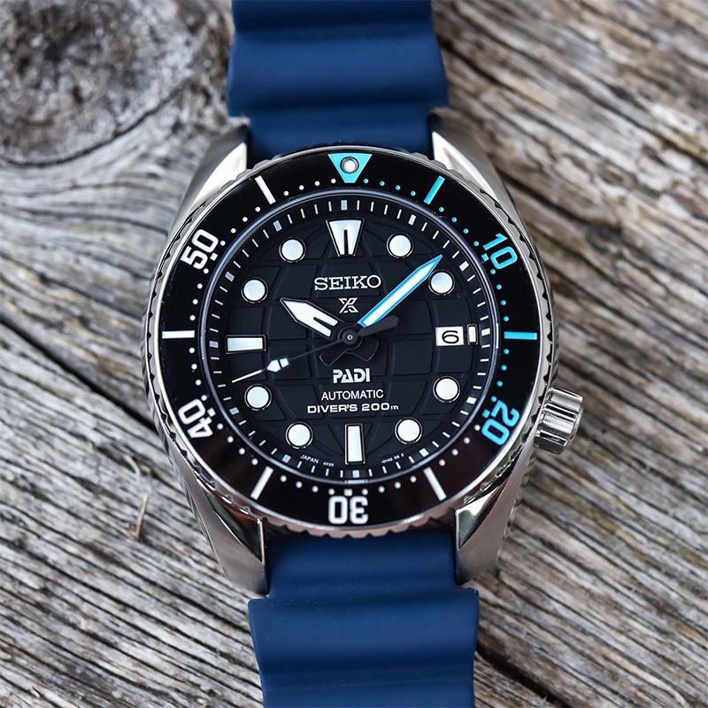 《SEIKO》精工 SPB325J1 陶瓷圈 膠錶帶 PADI潛水錶 機械男錶 6R35-02C0C 黑 45mm 台南