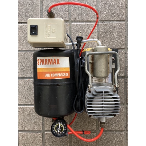 SPARMAX 控壓無油靜音專業模型噴塗空壓機