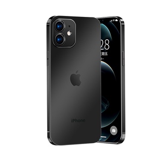 電鍍殼 i12手機殼 iPhone 12 pro max 磨砂 超薄 i12pro創意i12mini 鏡頭全包防摔保護套