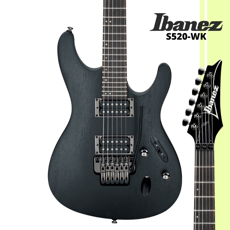 Ibanez S520-WK 電吉他 免運 公司貨【LIKE MUSIC】S 輕量薄琴身